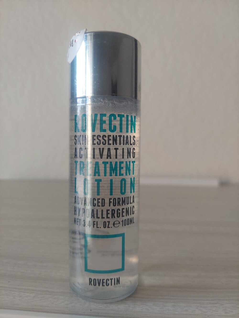 Rovectin Activating Treatment Lotion Advanced Formula Hypoallergenic 3.4oz New